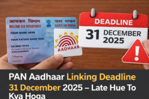 PAN Aadhaar Linking Deadline 31 December 2025