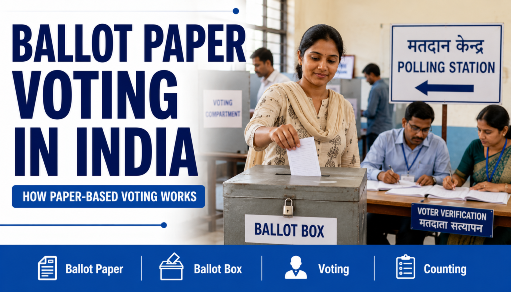 Ballot Paper Voting in India