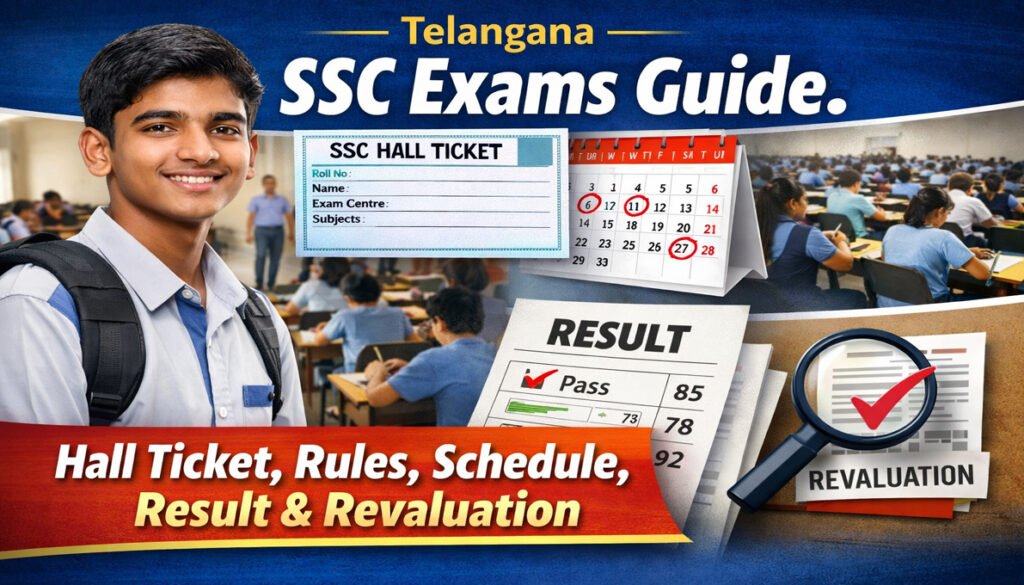 Telangana SSC Exams Guide for 10th Class Students