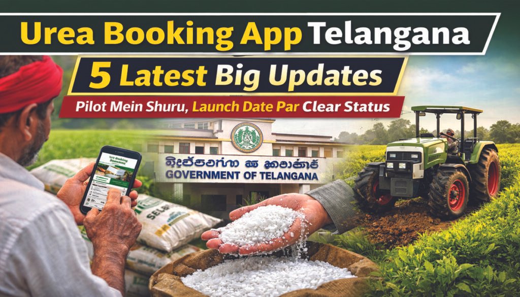 Urea Booking App Telangana ke zariye kisan urea booking karte hue