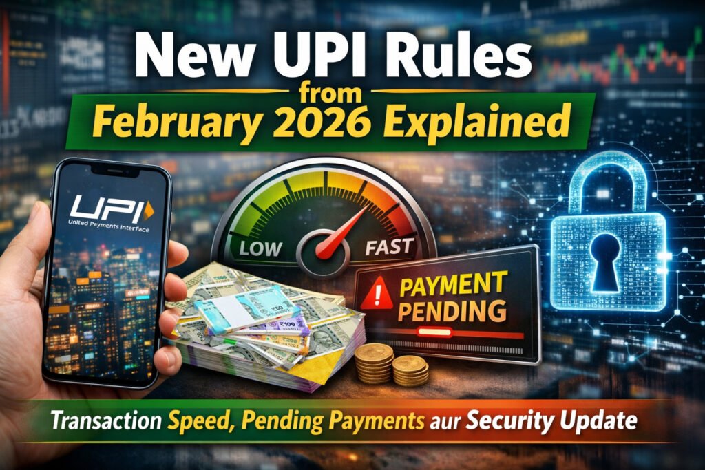 New UPI Rules from February 2026 transaction processing and pending payment update explained