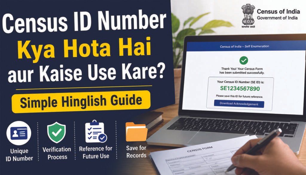 Census ID number kya hota hai aur kaise use kare?