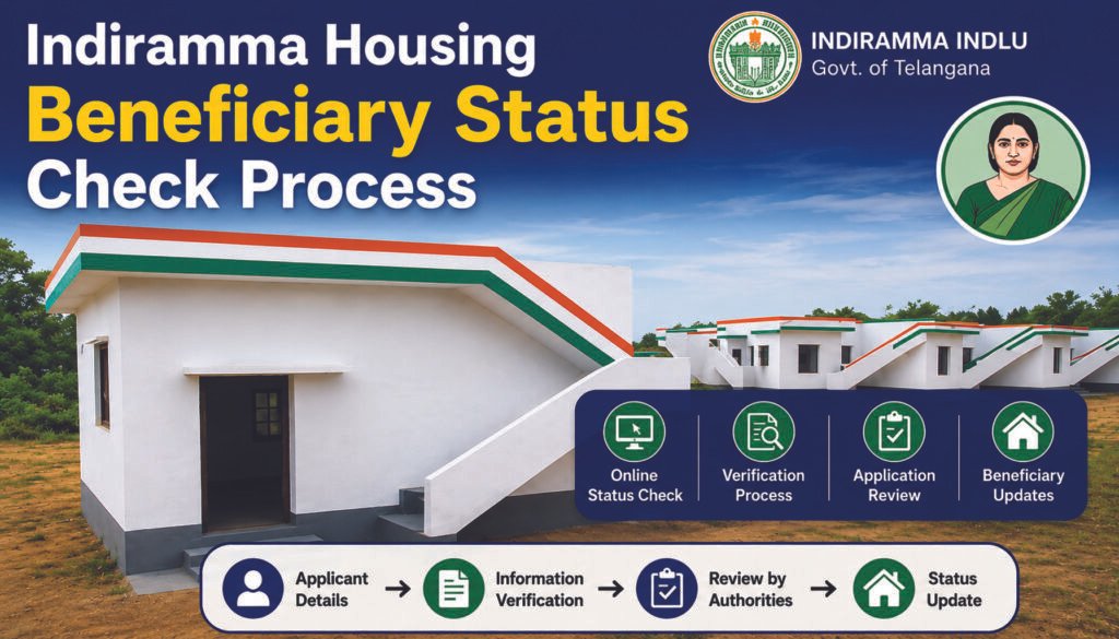Indiramma Housing Beneficiary Status Check Process