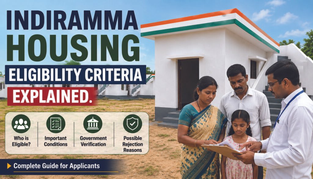 Indiramma Housing Eligibility Criteria explained