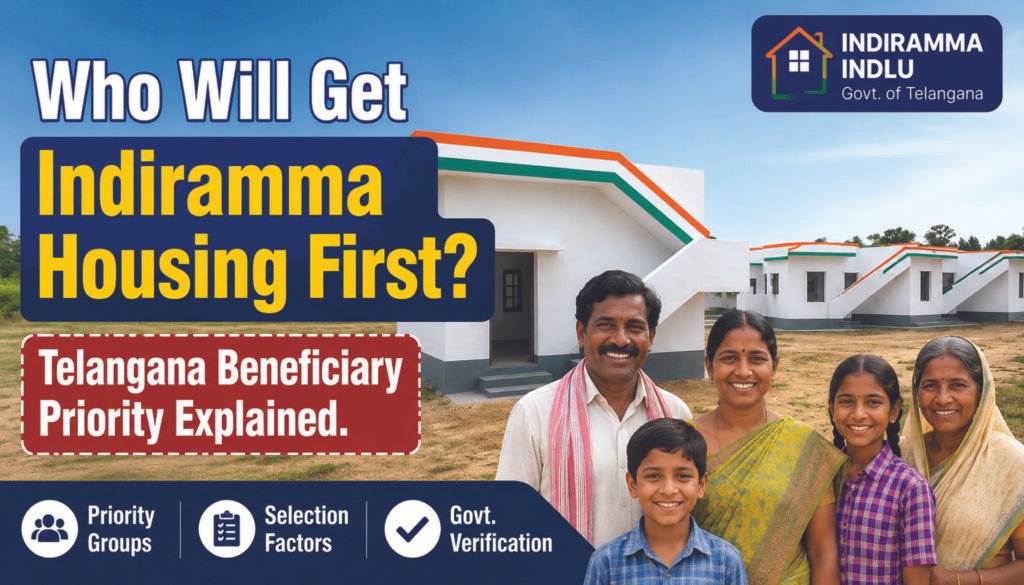 Who Will Get Indiramma Housing First in Telangana?